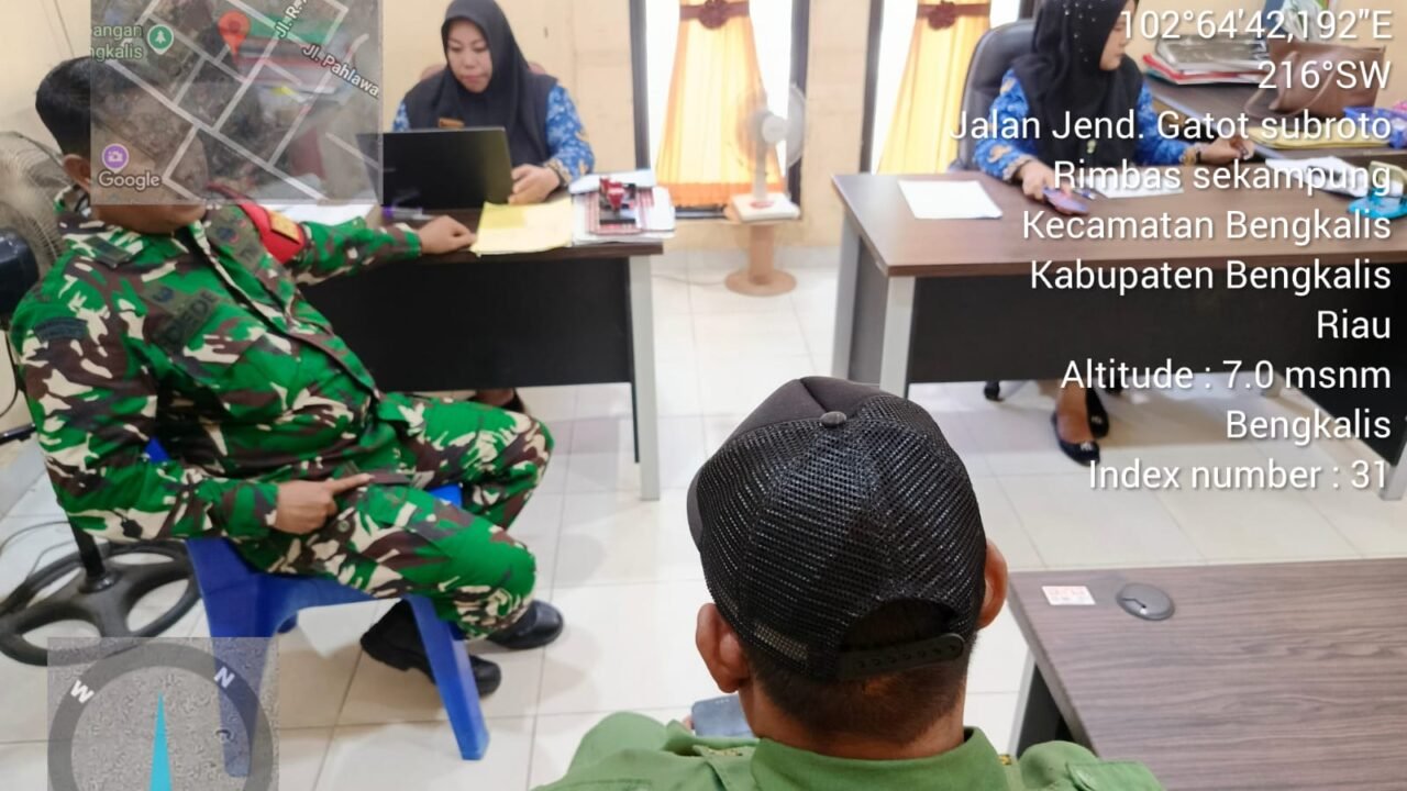 Peltu Dedek Irwanto Giat Komsos Di Wilayah Kelurahan Rimba Sekampung