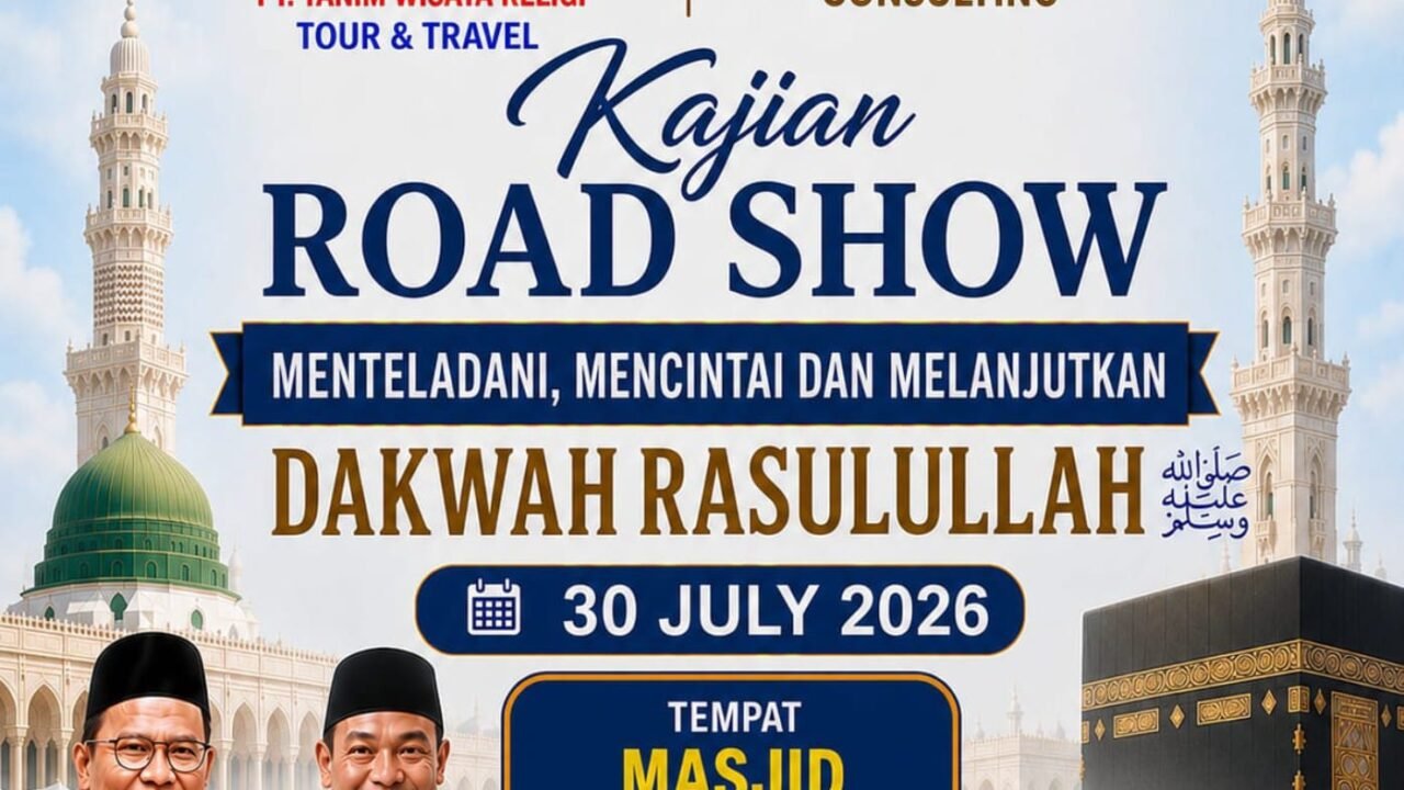 Kajian Road Show “Menteladani, Mencintai dan Melanjutkan Dakwah Rasulullah” Hadir di Sejumlah Masjid di Riau