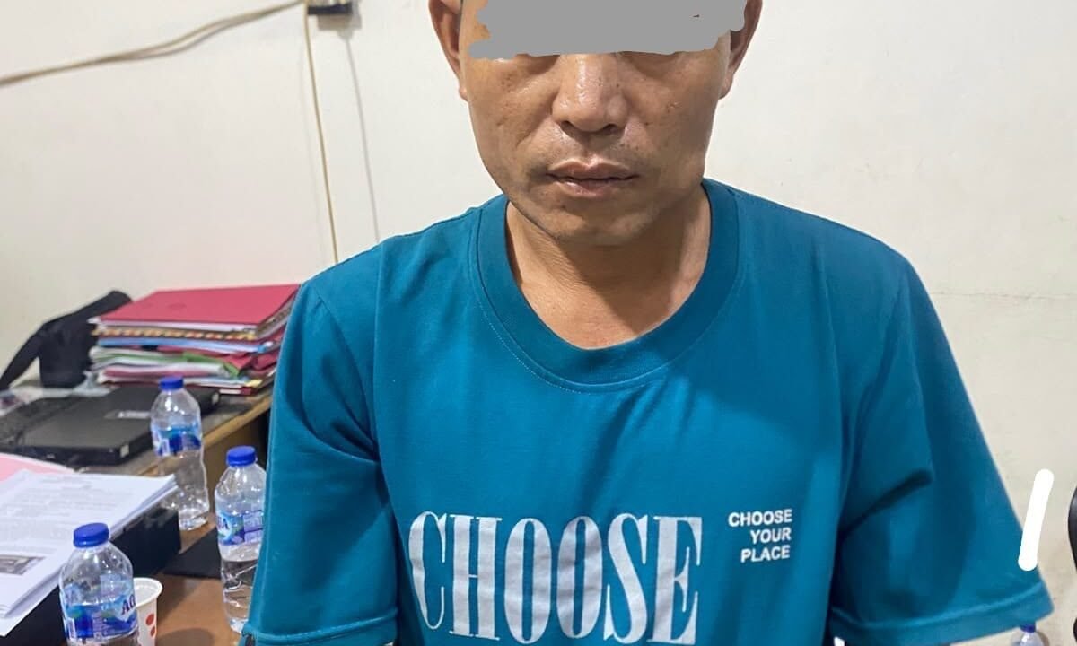 Polres Pelalawan Amankan Pelaku Persetubuhan Anak Di Bawah Umur Di Kec. Pelalawan